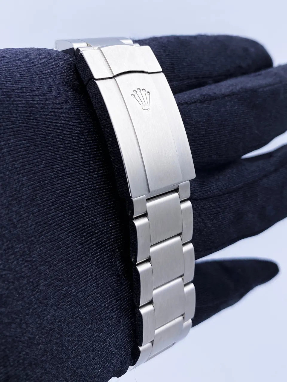stainless Rolex Oyster Perpetual Blue - Hình 7