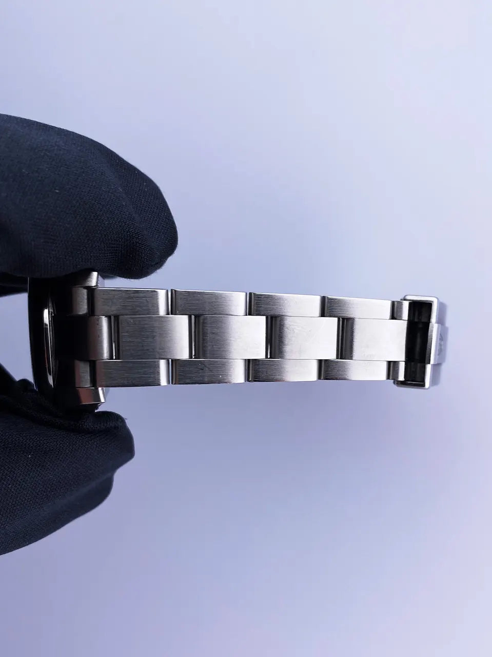 oyster Rolex Silver Dial Steel Watch - Hình 8