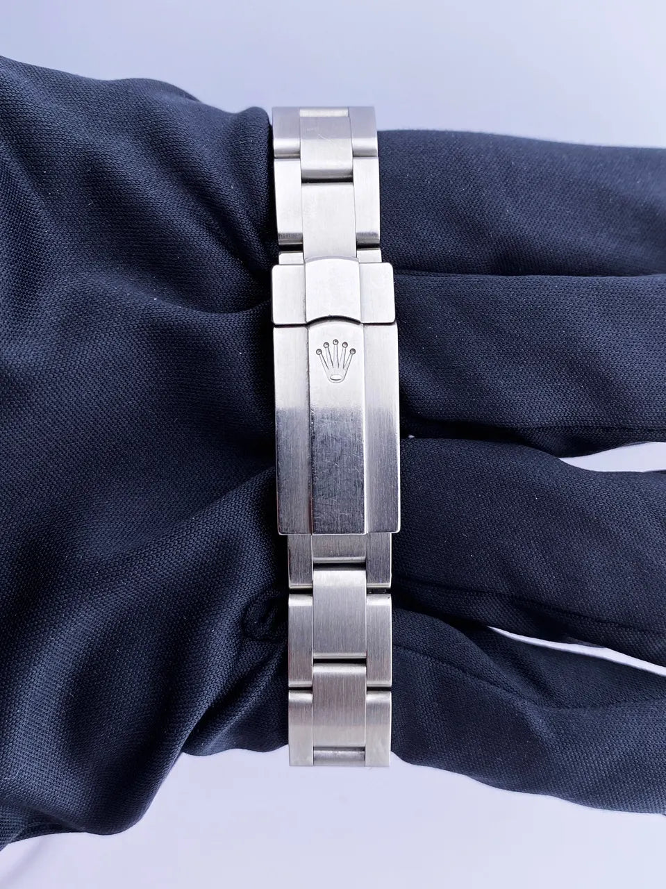 oyster Rolex Silver Dial Steel Watch - Hình 7