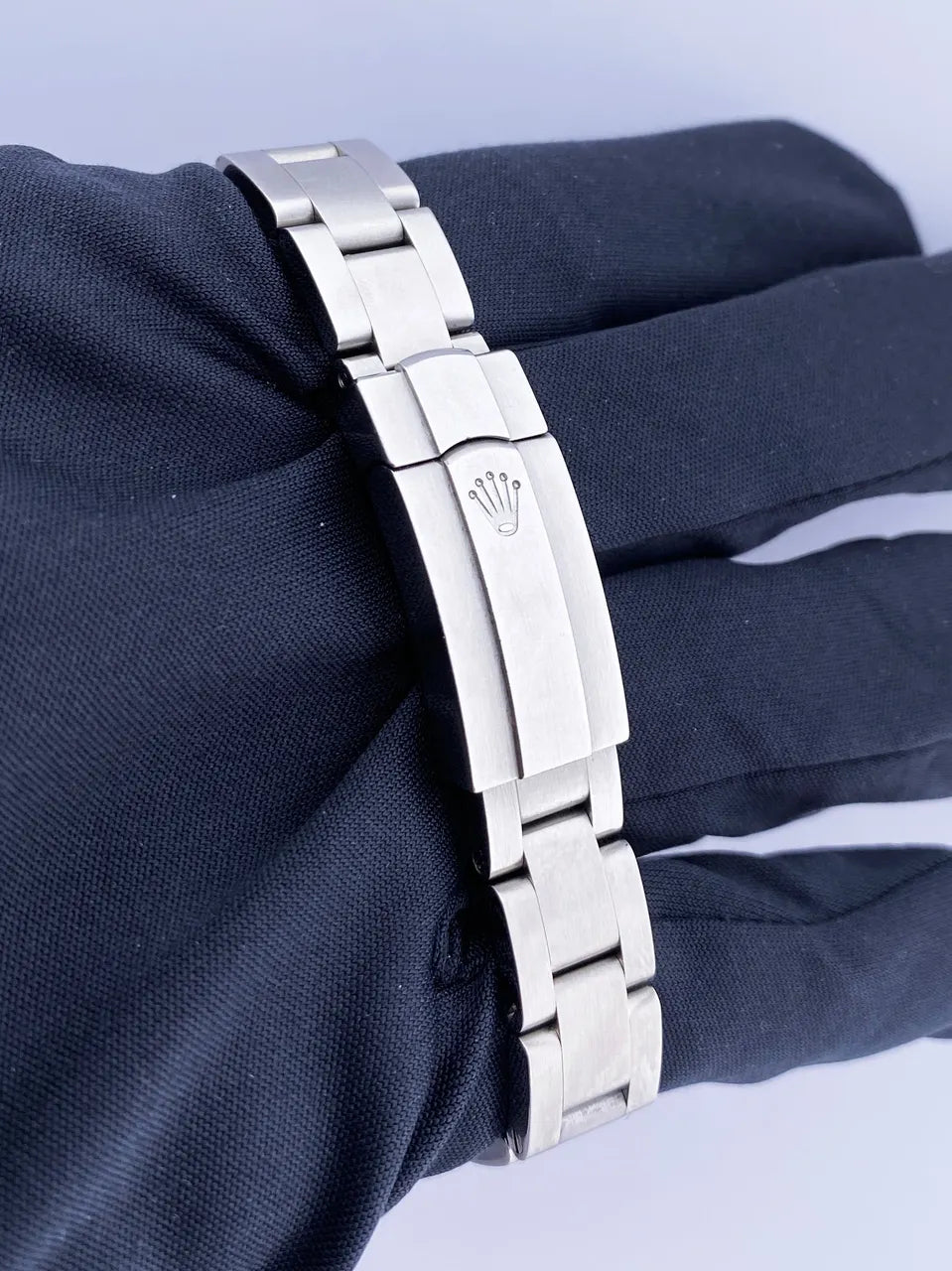 oyster Rolex Silver Dial Steel Watch - Hình 6