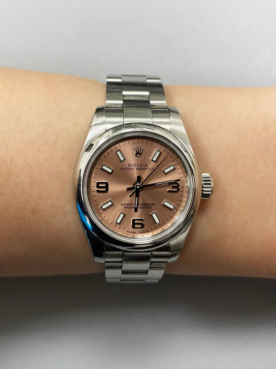 Rolex Salmon Dial Oyster - Hình 9