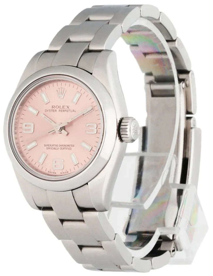 Rolex Coral Dial Steel - Hình 11