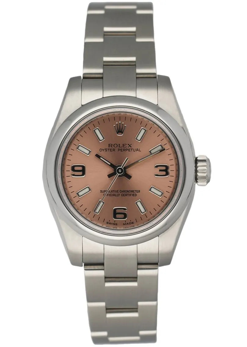 Rolex Salmon Dial Steel