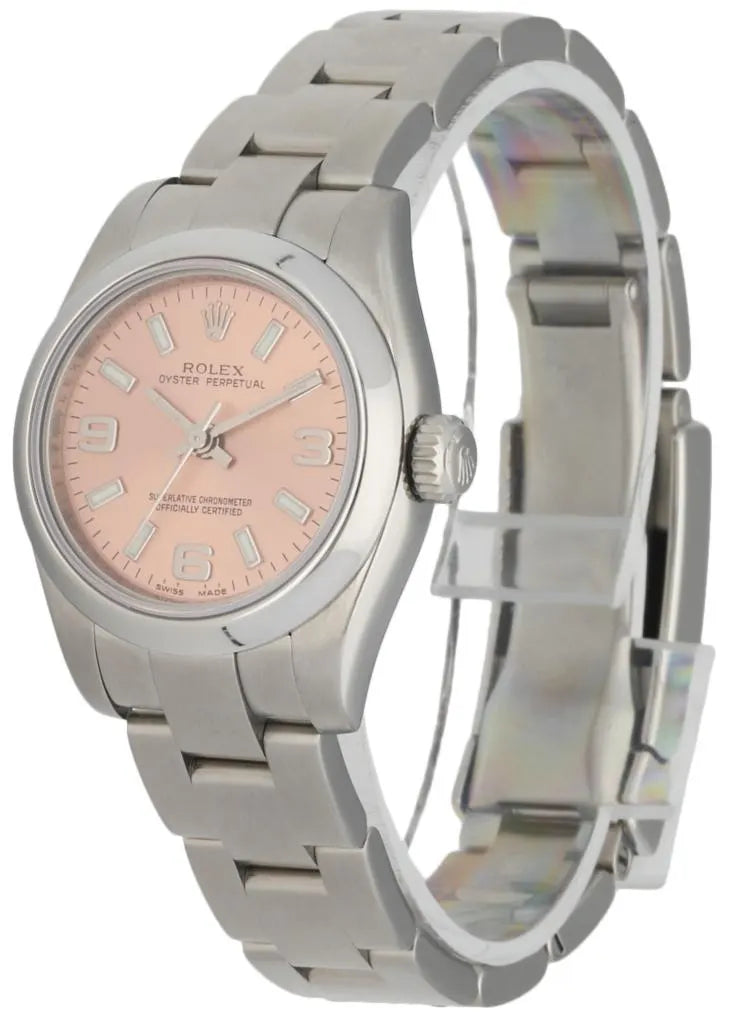 Rolex Salmon Dial Steel - Hình 2