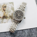 Rolex Diamond Bezel Grey Dial