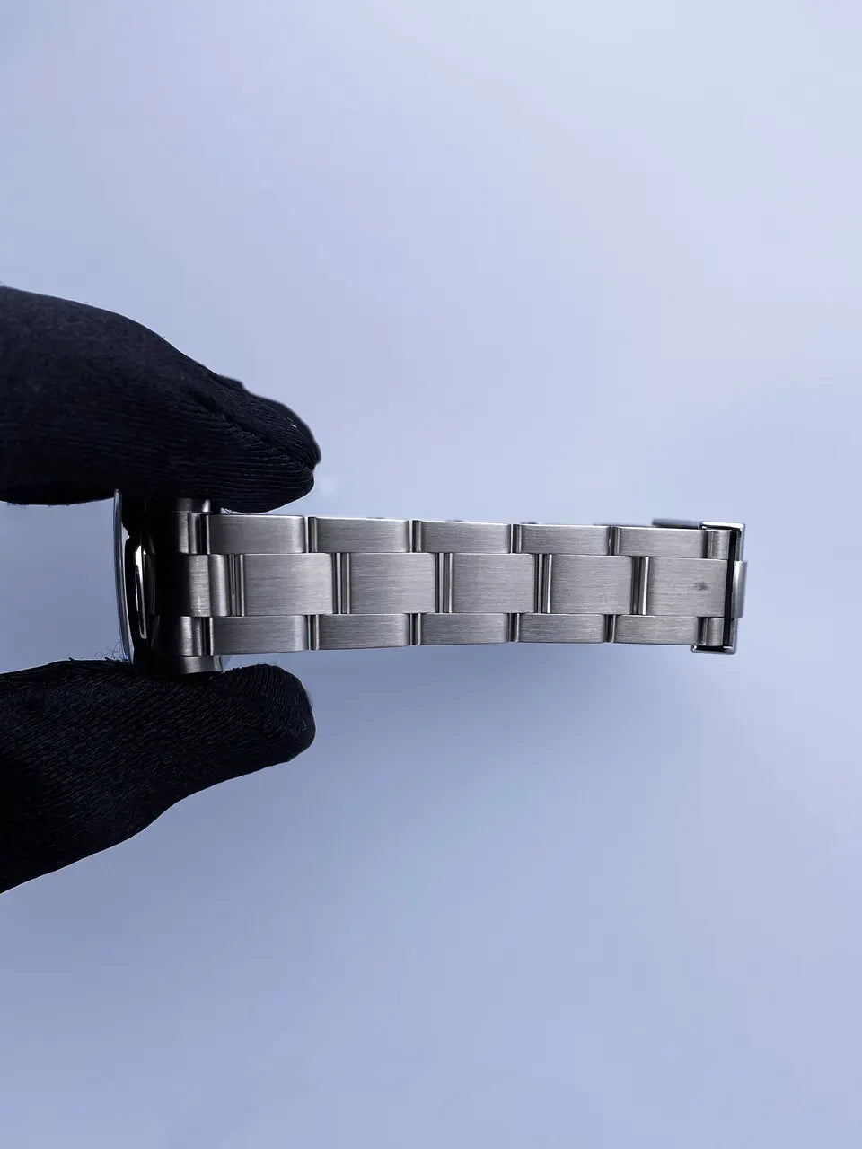 oyster Rolex Black Dial Stainless Steel - Hình 9