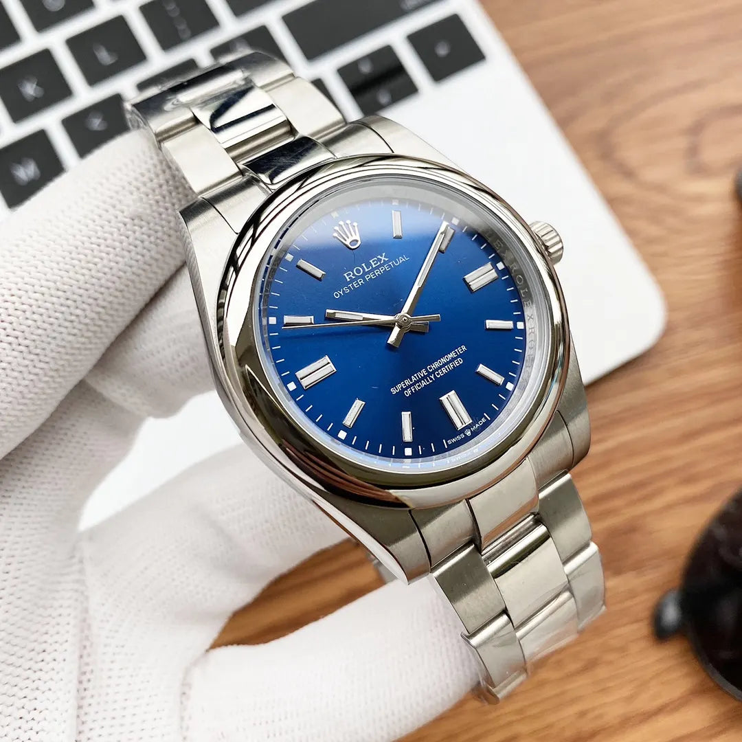 Rolex Blue Oyster Perpetual