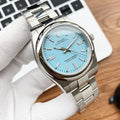 Rolex Sky Blue Dial Stainless