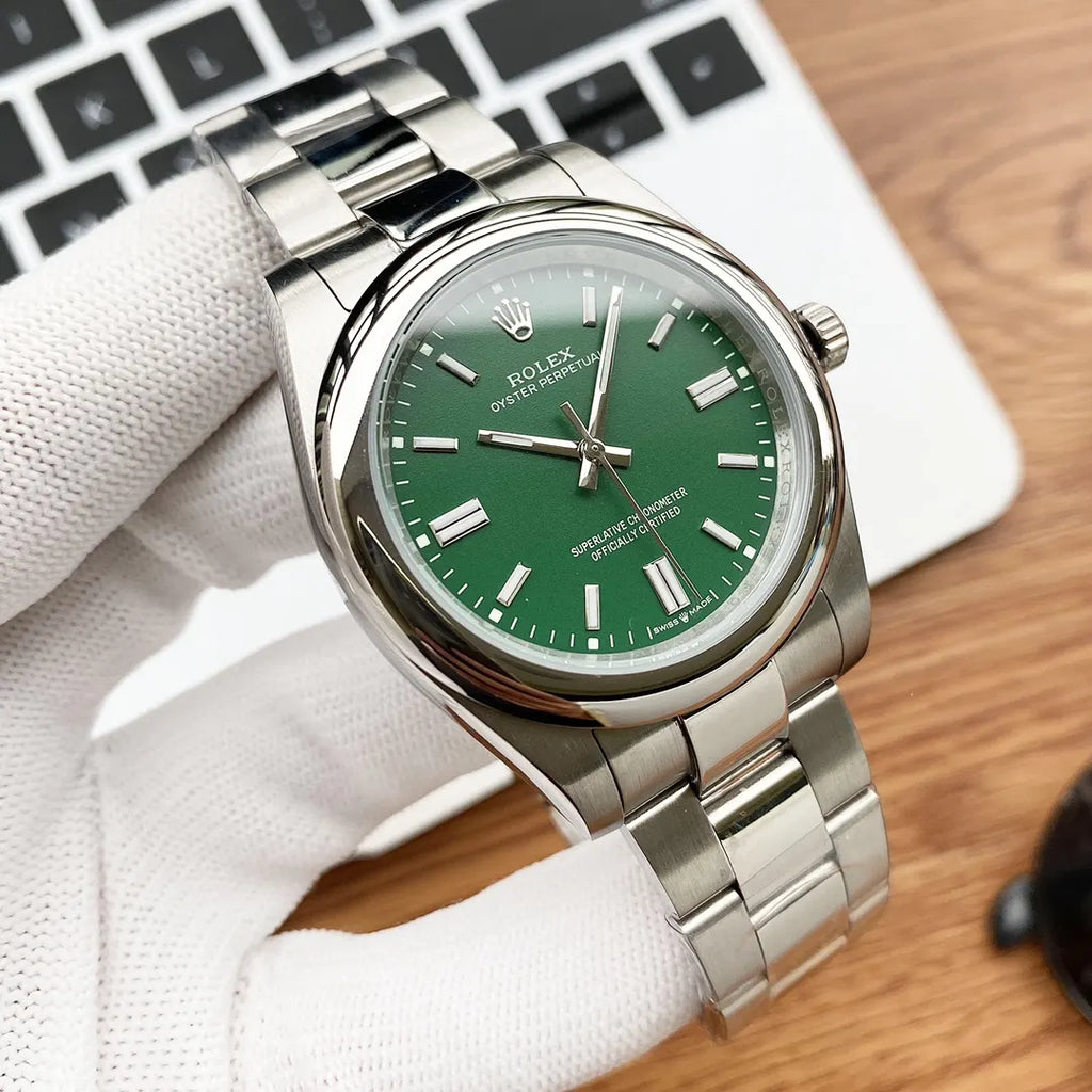Rolex Green Oyster Perpetual