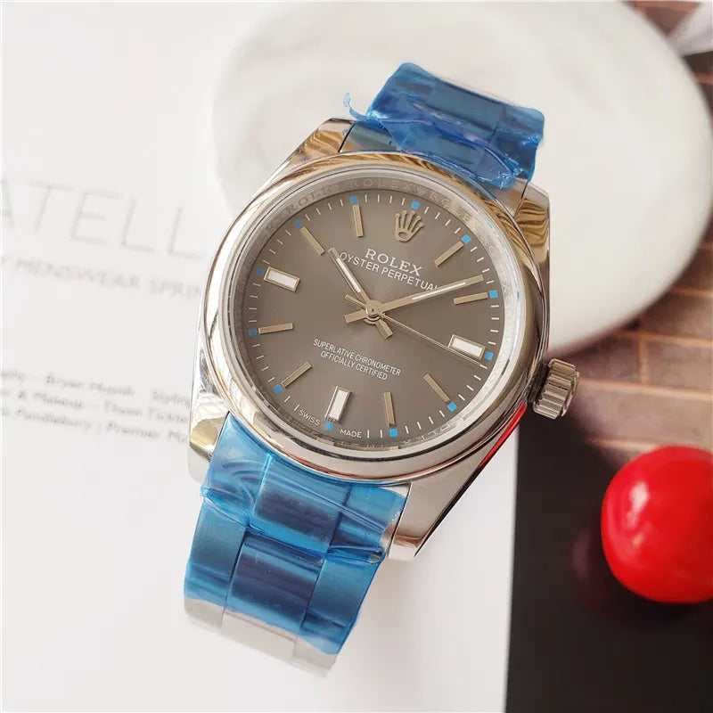 Rolex Olive Dial Stainless Steel - Hình 7