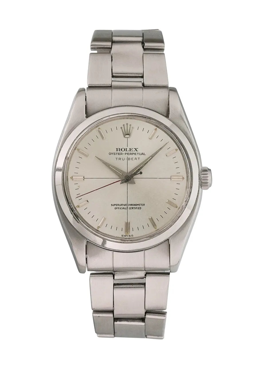 Rolex Tru-Beat Silver Dial