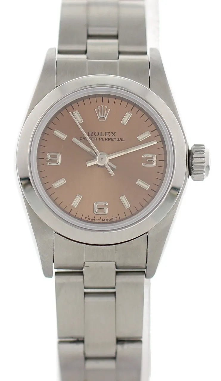 Rolex Oyster Perpetual Salmon - Hình 3