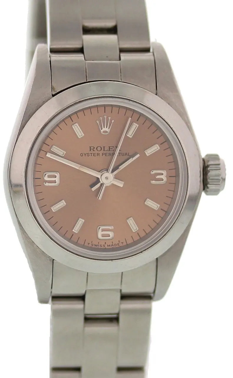 Rolex Oyster Perpetual Salmon