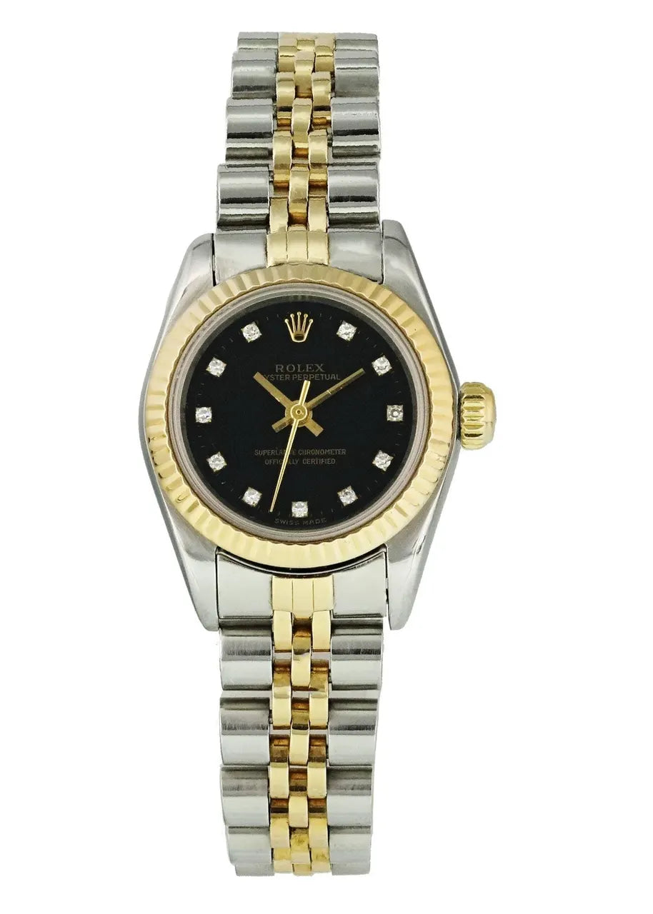 Rolex Two-Tone Diamond Ladies