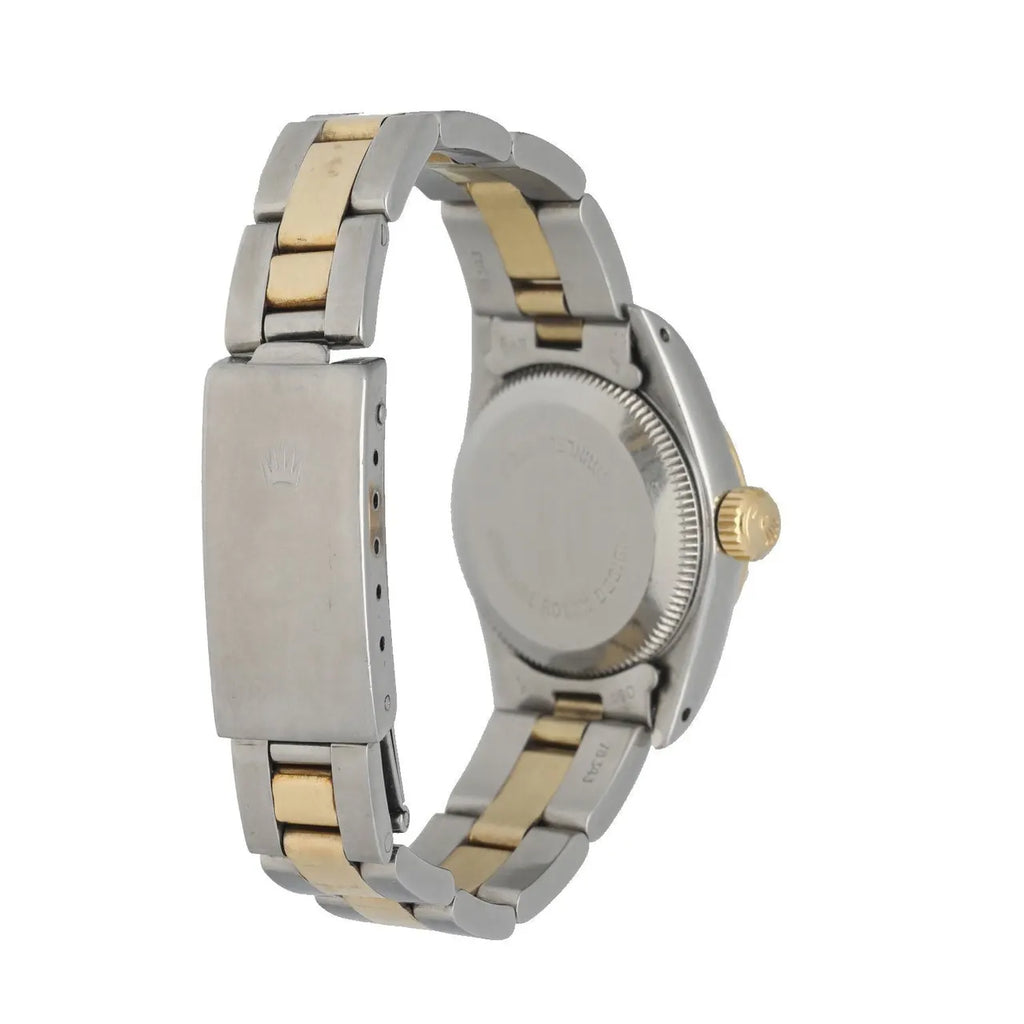 Rolex Two-Tone Champagne Dial oyster perpetual - Hình 4