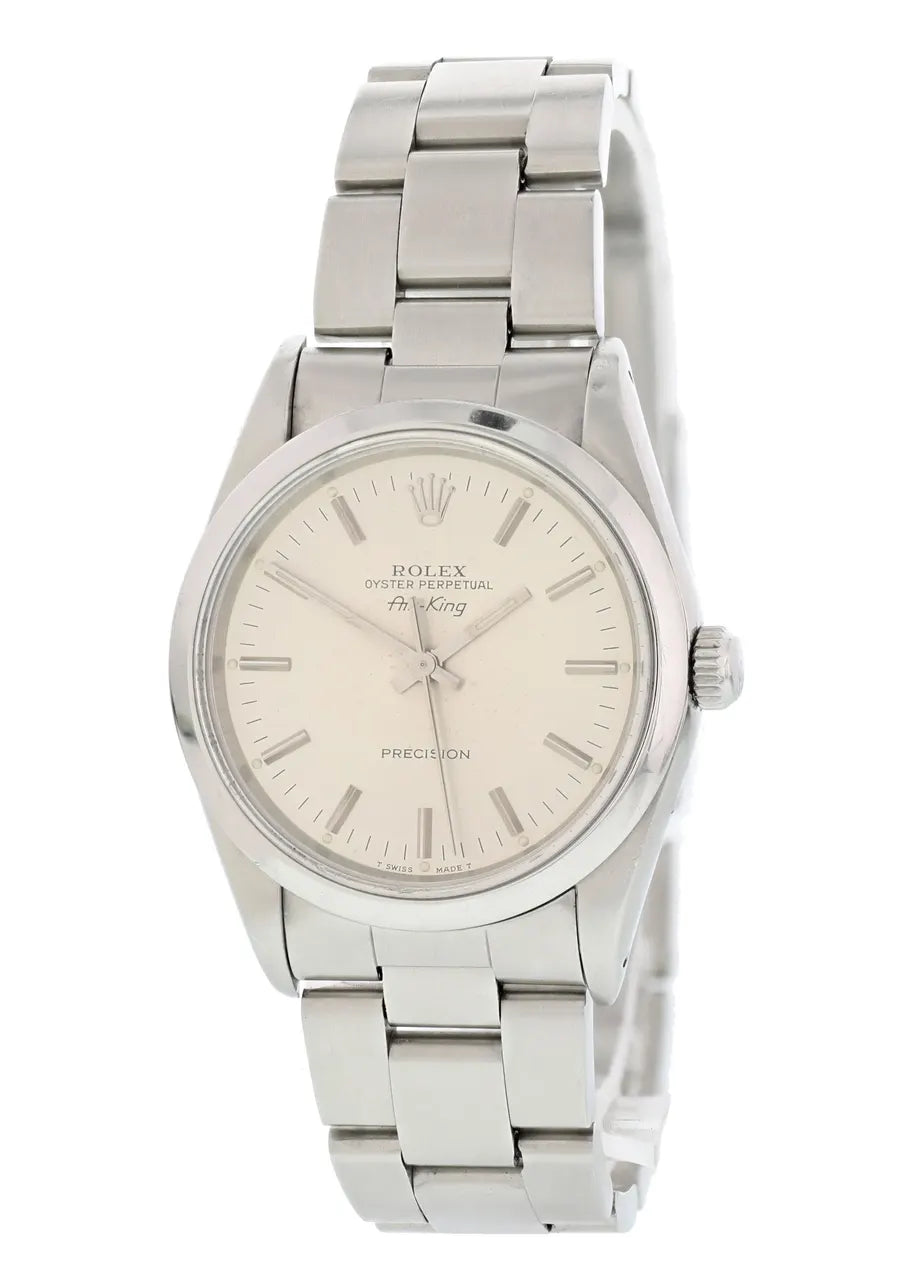 Rolex Air-King Silver Vintage