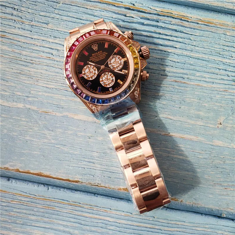 Rolex Daytona Rainbow Rose Gold - Hình 7