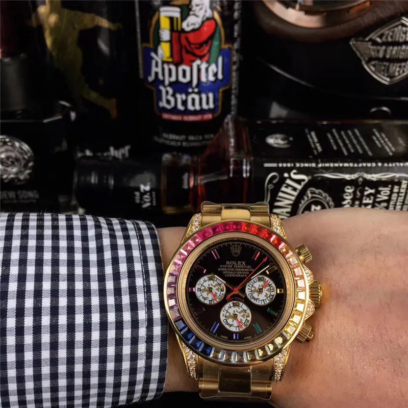 Rolex Daytona Rainbow Rose Gold - Hình 8