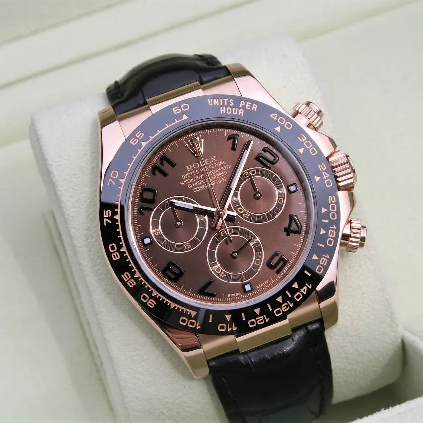 Rolex Daytona Chocolate Dial rose