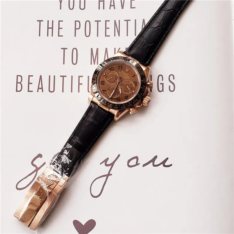 Rolex Daytona Chocolate Dial rose - Hình 5