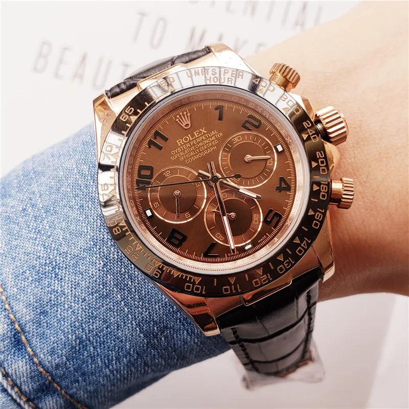 Rolex Daytona Chocolate Dial rose - Hình 2