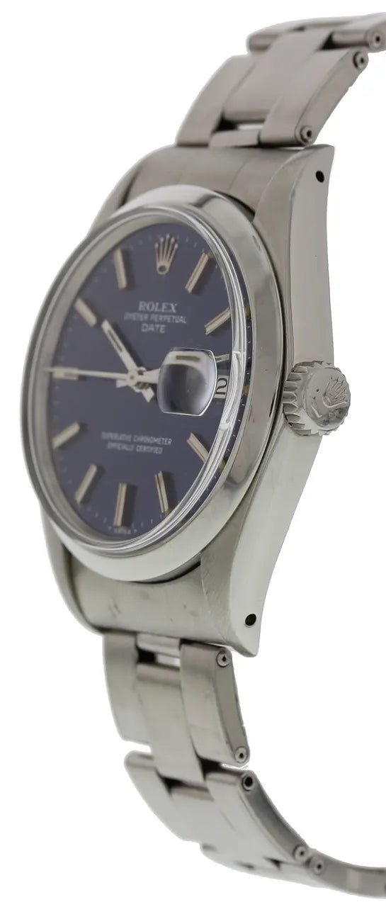 Rolex Blue Dial Stainless Steel - Hình 3
