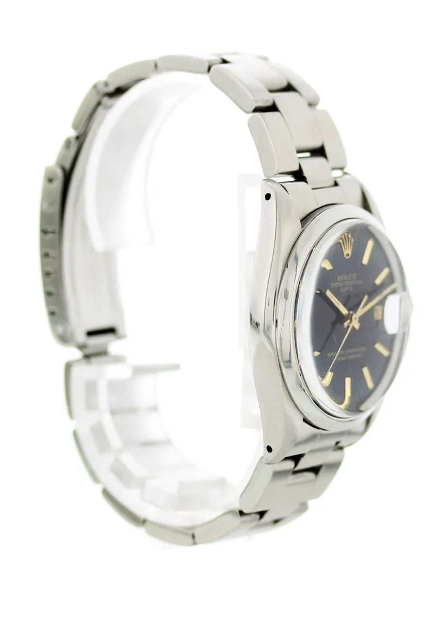 Rolex Oyster Perpetual Date Black Dial - Hình 4