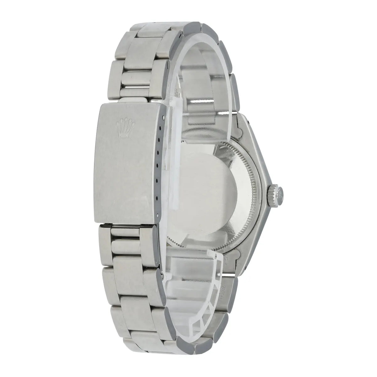 Rolex Silver Dial Steel Watch - Hình 4