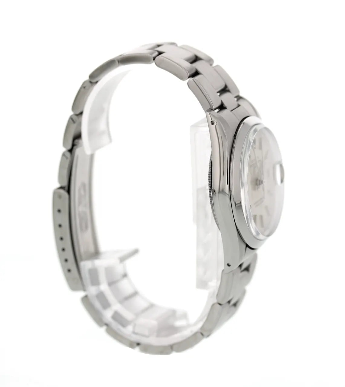 Rolex Silver Dial Steel perpetual