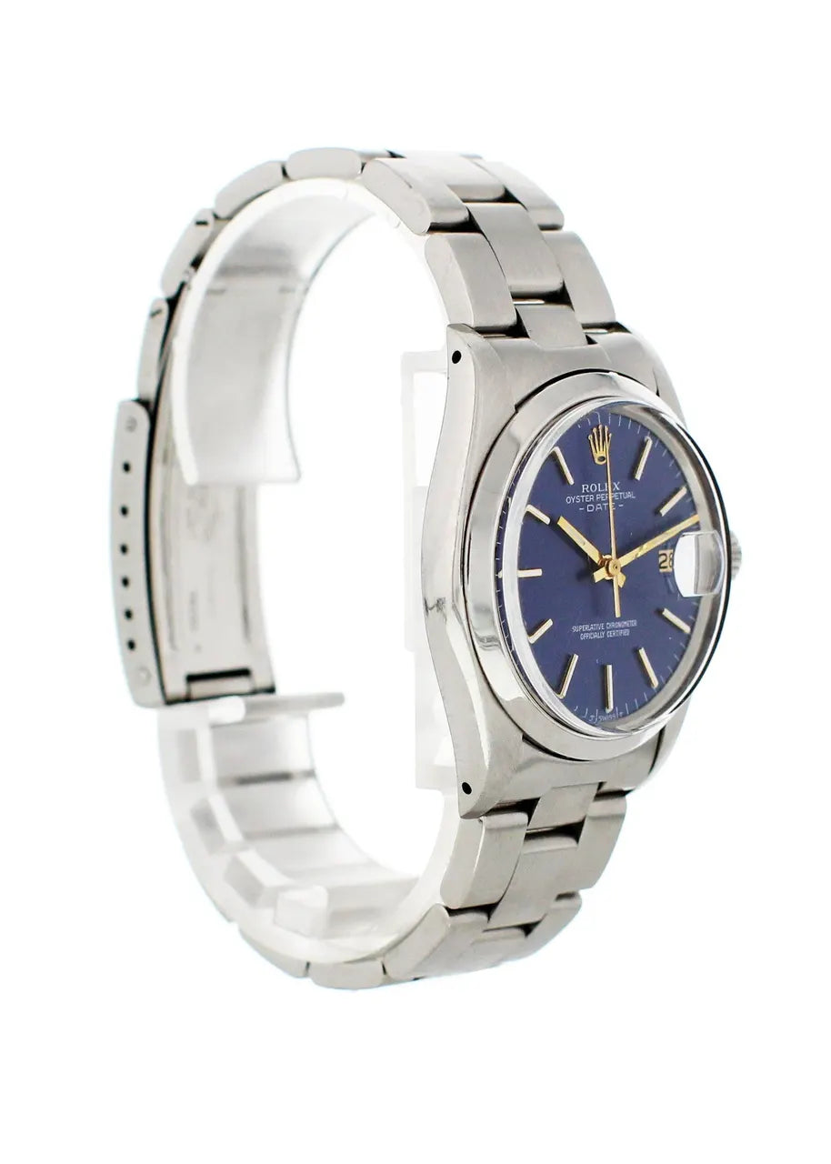 Rolex Blue Dial Vintage - Hình 3
