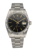 oyster Rolex Black Dial Steel