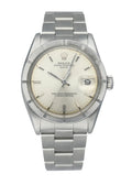 steel Rolex Oyster Perpetual Date Silver Dial