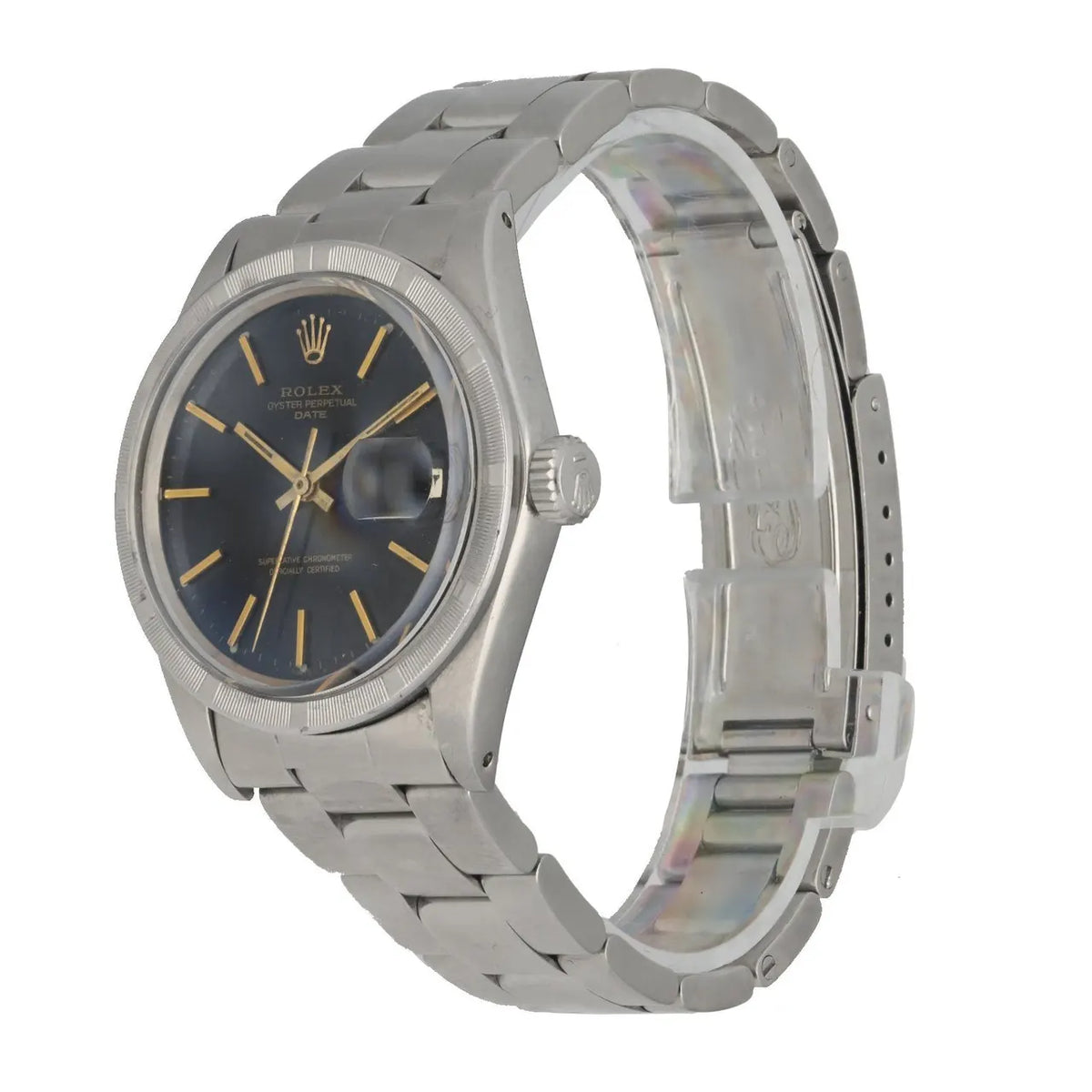 oyster Rolex Black Dial Steel - Hình 2
