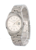 Rolex Silver Dial Stainless Steel