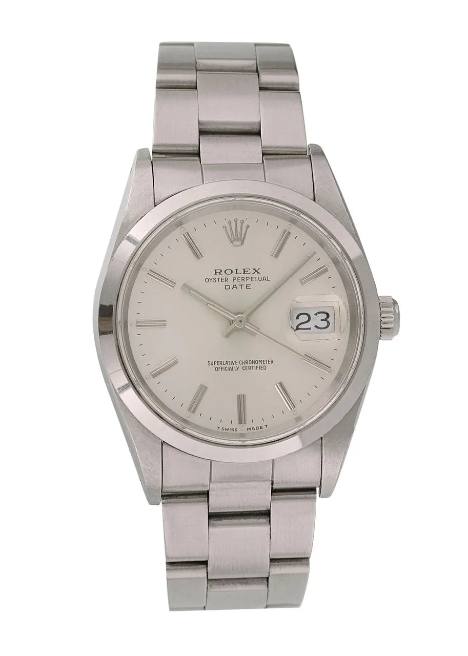 Rolex Oyster Perpetual Date Silver