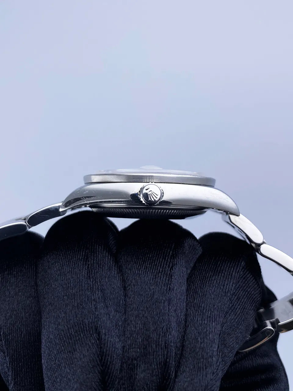 Rolex Silver Dial Steel perpetual - Hình 4