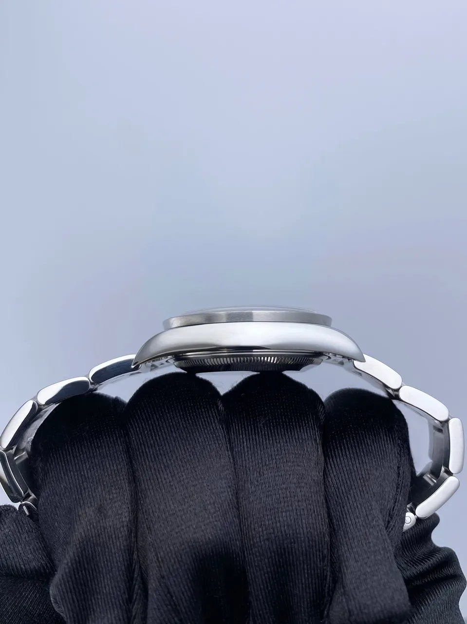 oyster Rolex Silver Dial Date - Hình 6