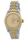 datejust Rolex Two-Tone Champagne Dial
