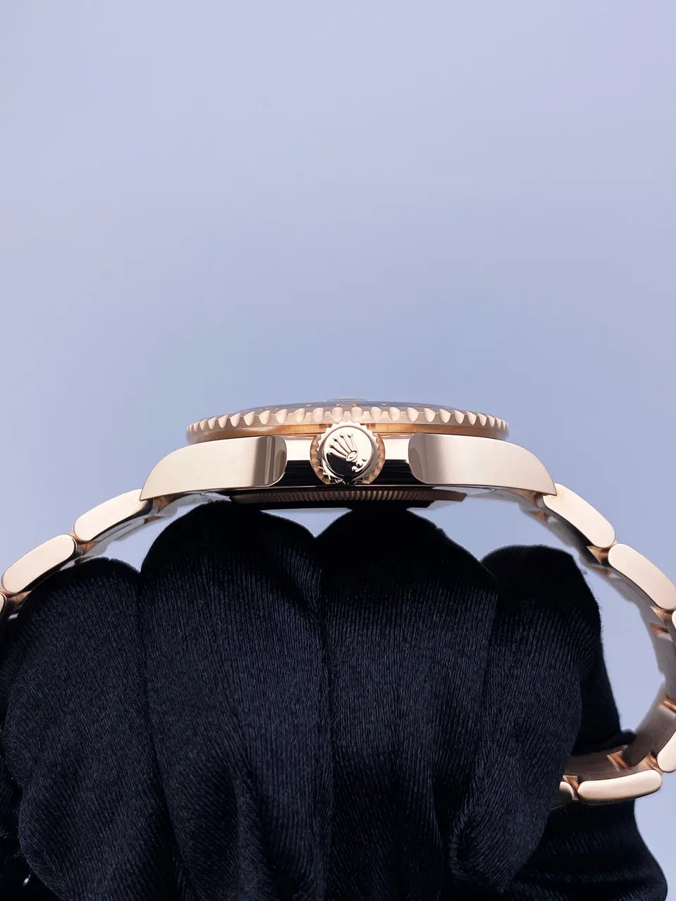 Rolex Root Beer Rose Gold - Hình 5