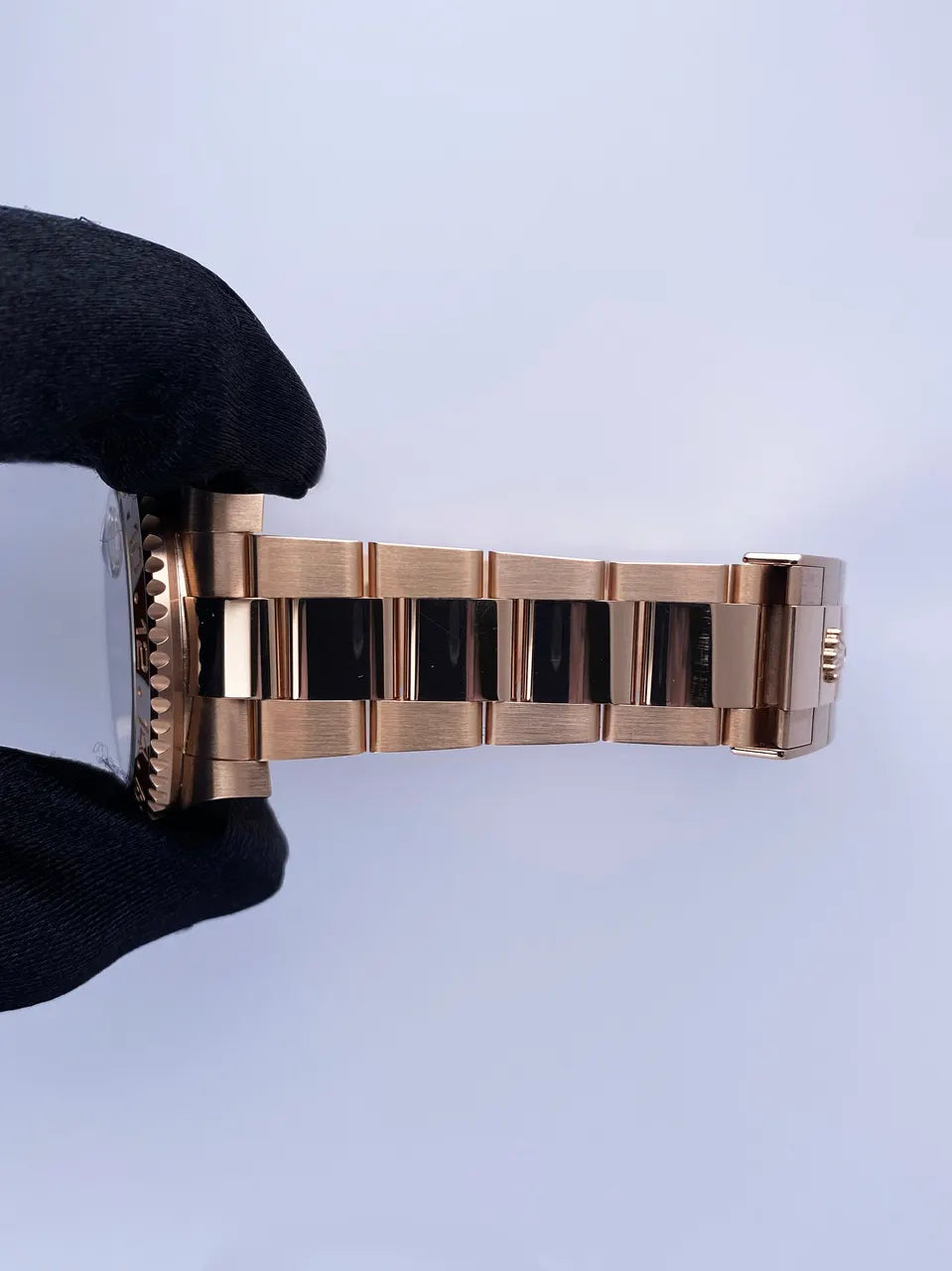 Rolex Root Beer Rose Gold - Hình 9