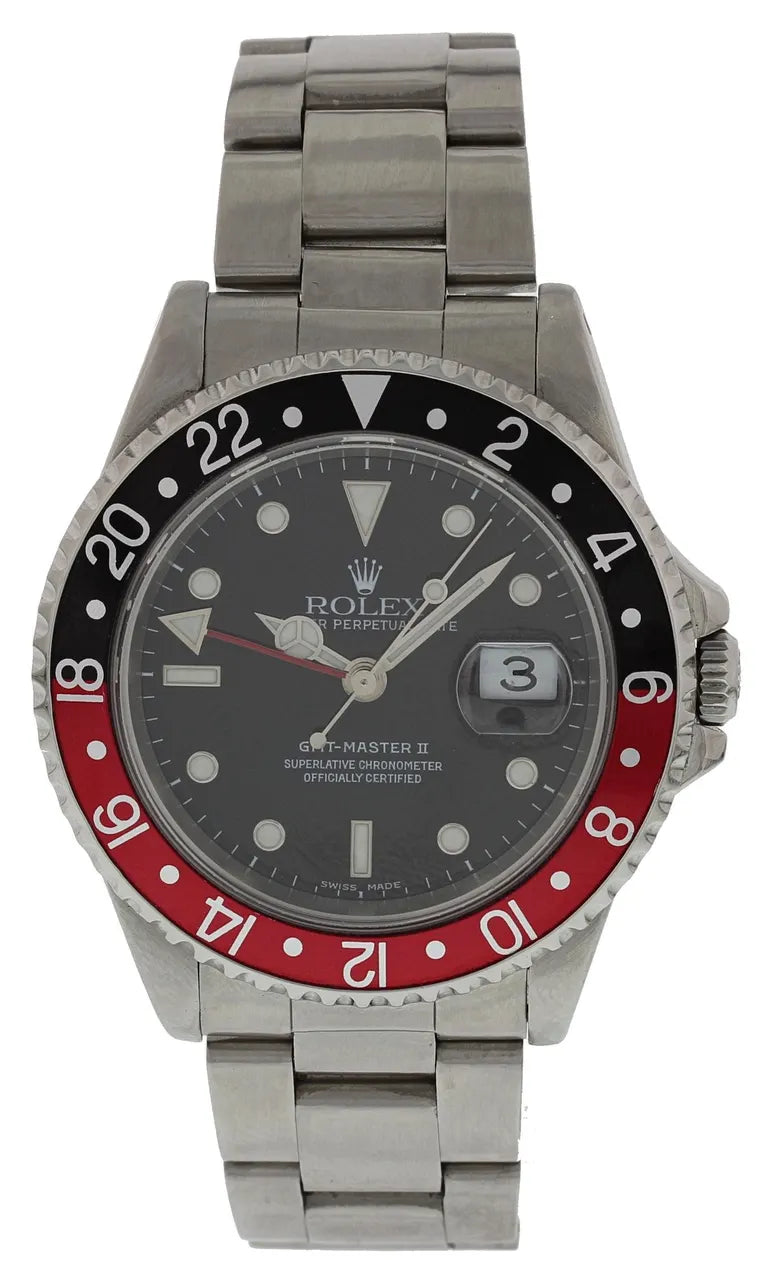 black Rolex GMT-Master II Coke