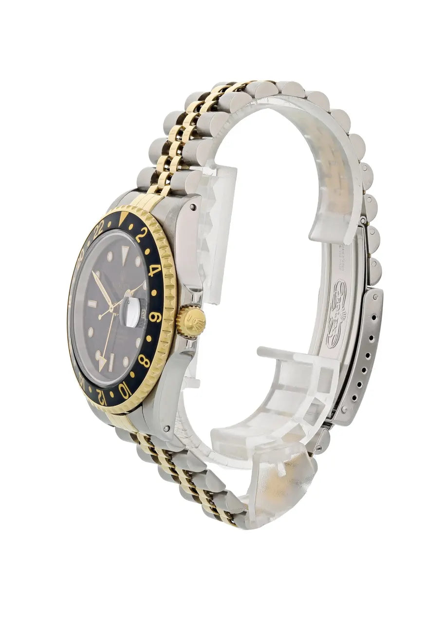 black dial Rolex GMT-Master II Two-Tone - Hình 3