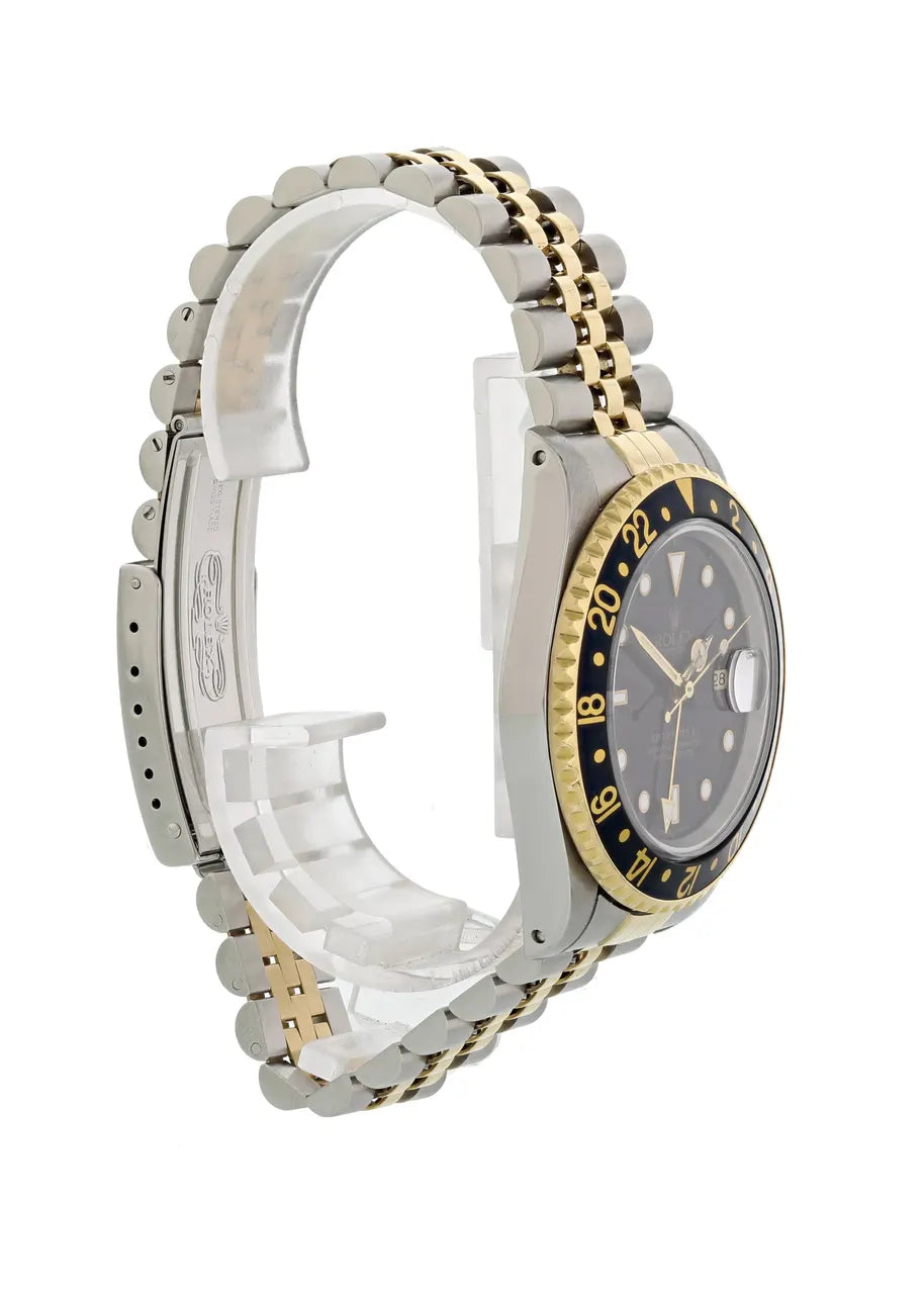 black dial Rolex GMT-Master II Two-Tone - Hình 4
