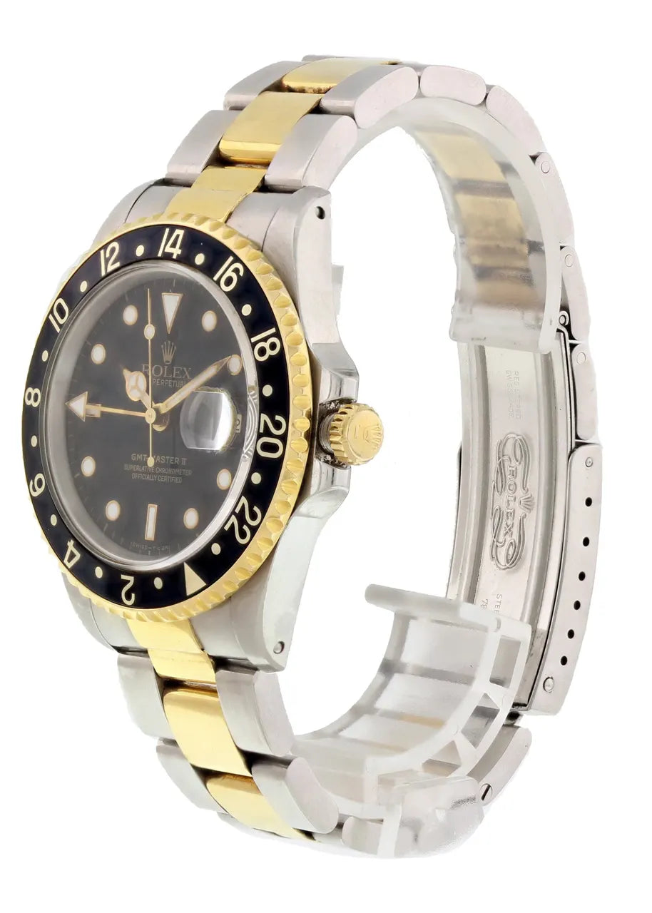 black dial Rolex GMT-Master II Two-Tone