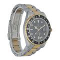black bezel Rolex GMT-Master II Two-Tone