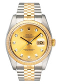 Rolex Gold Diamond Datejust