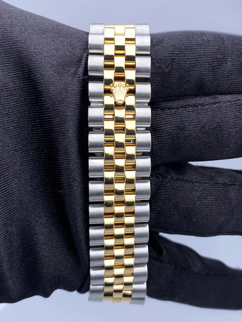 dial Rolex Two-Tone White Datejust - Hình 7