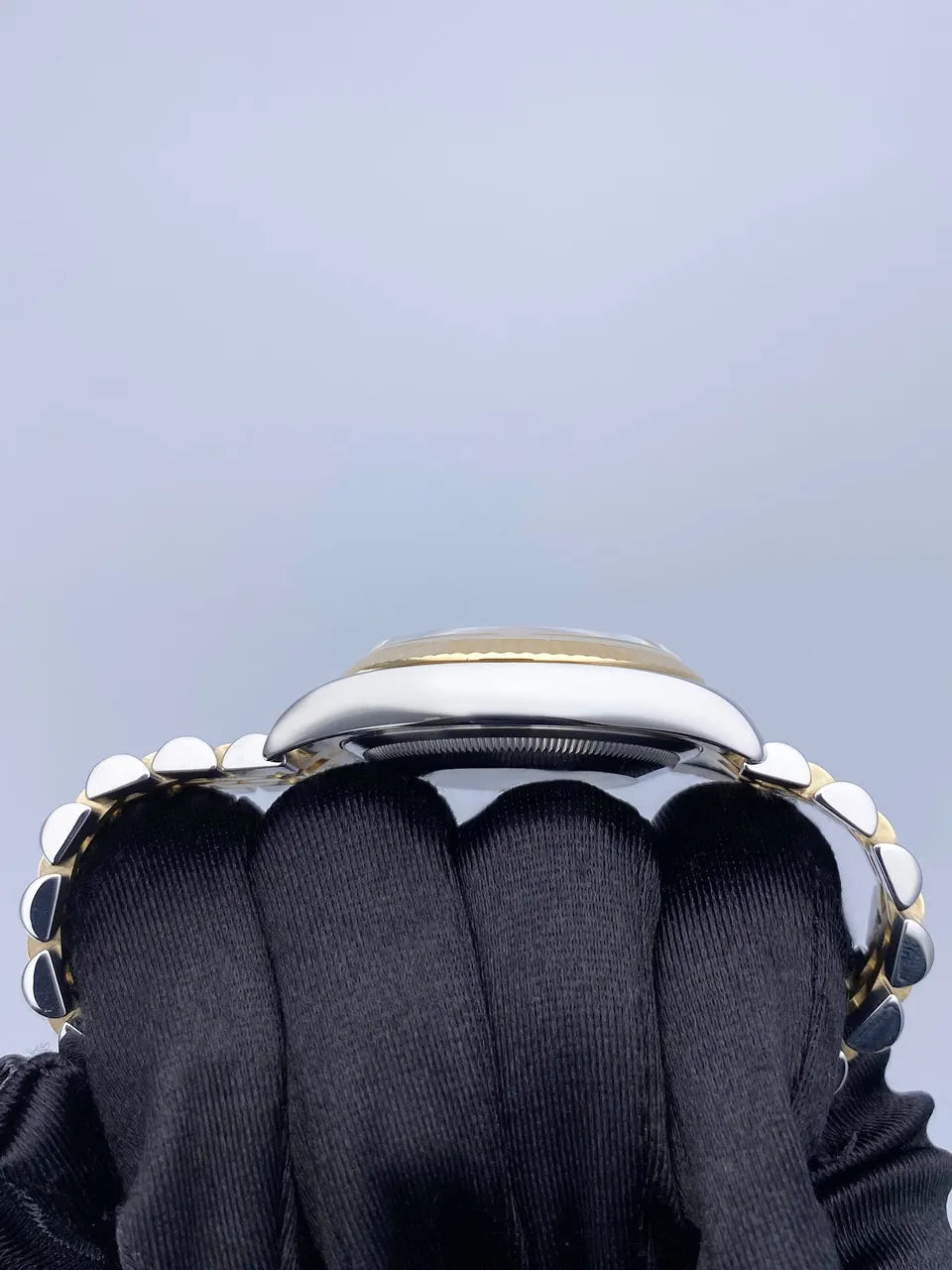 dial Rolex Two-Tone White Datejust - Hình 5