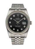 Rolex Datejust Black Diamond Dial