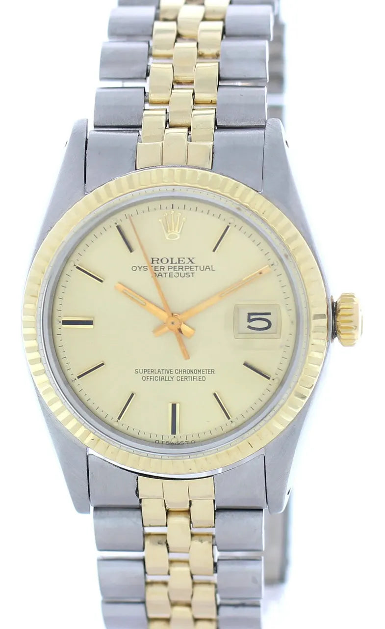 Rolex Datejust Champagne Dial – Two-Tone Steel & Gold 4